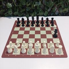 Profesyonel Satranç Takımı (95mm - 700gr - Çift Vezirli)