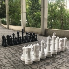 Bahçe Satranç Taşları (Şah Boyu: 90cm)