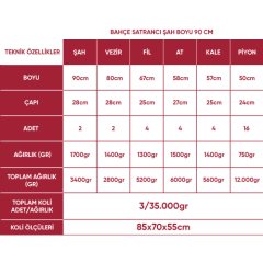 Bahçe Satranç Takımı