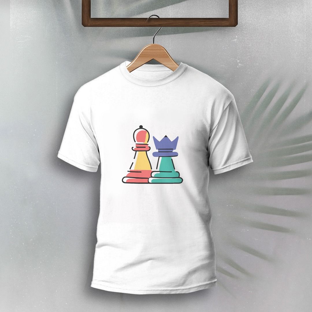 T-Shirt - Bishop & Queen Beyaz - 7-8