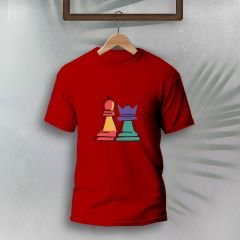 T-Shirt - Bishop & Queen Kırmızı - 13-14