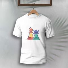 T-Shirt - Bishop & Queen Beyaz - 13-14