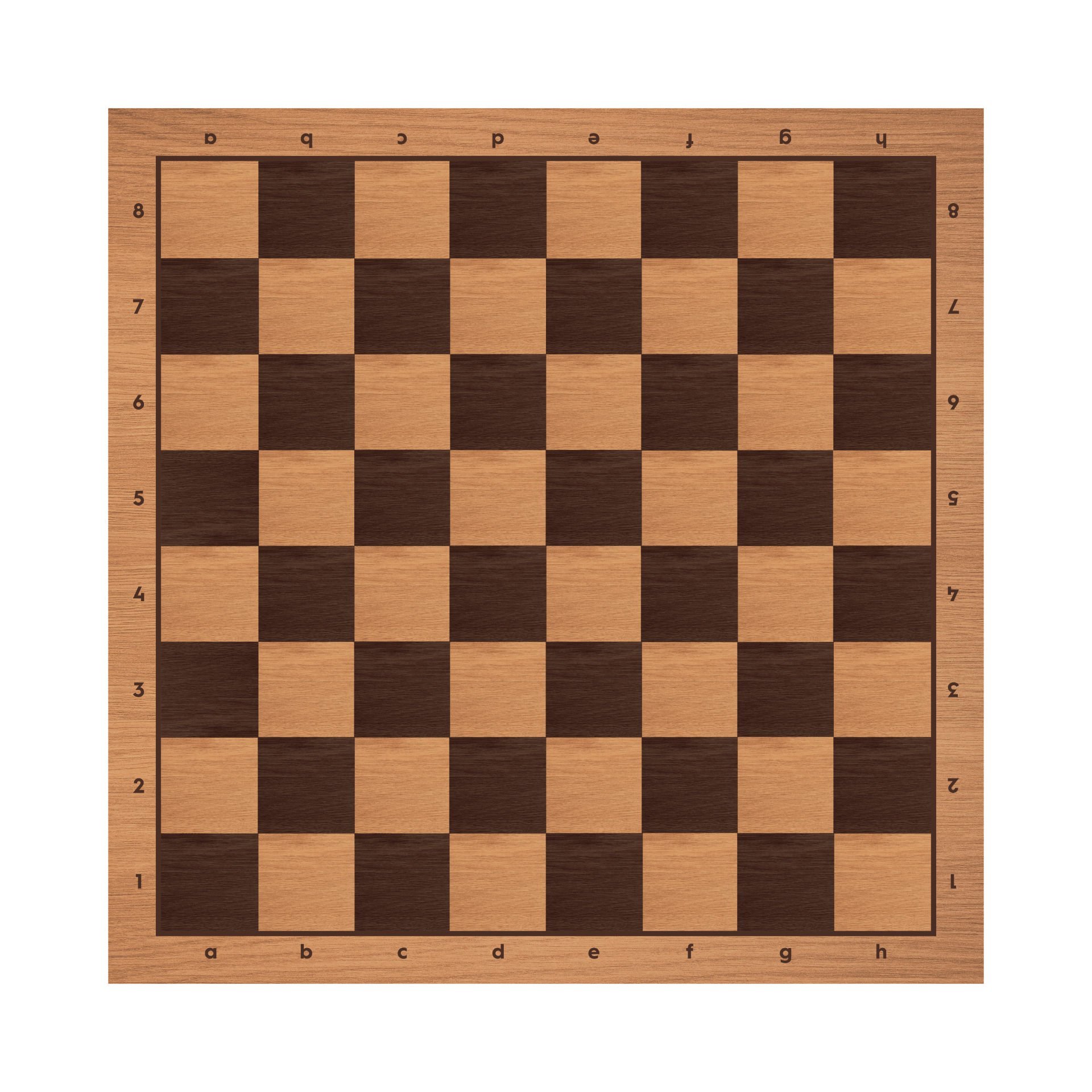 MDF Ahşap Satranç Zemini (40x40cm)