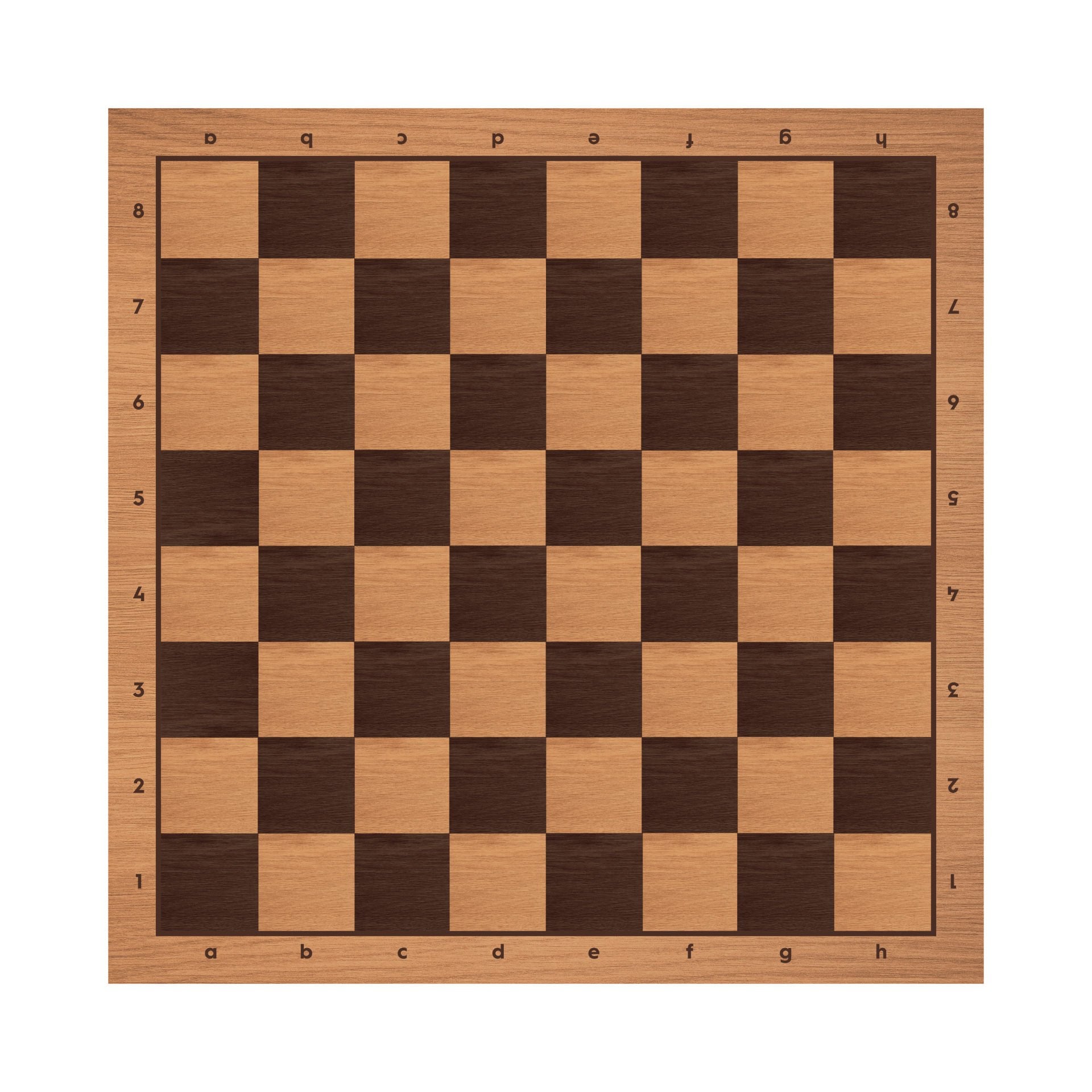 MDF Ahşap Satranç Zemini (40x40cm)