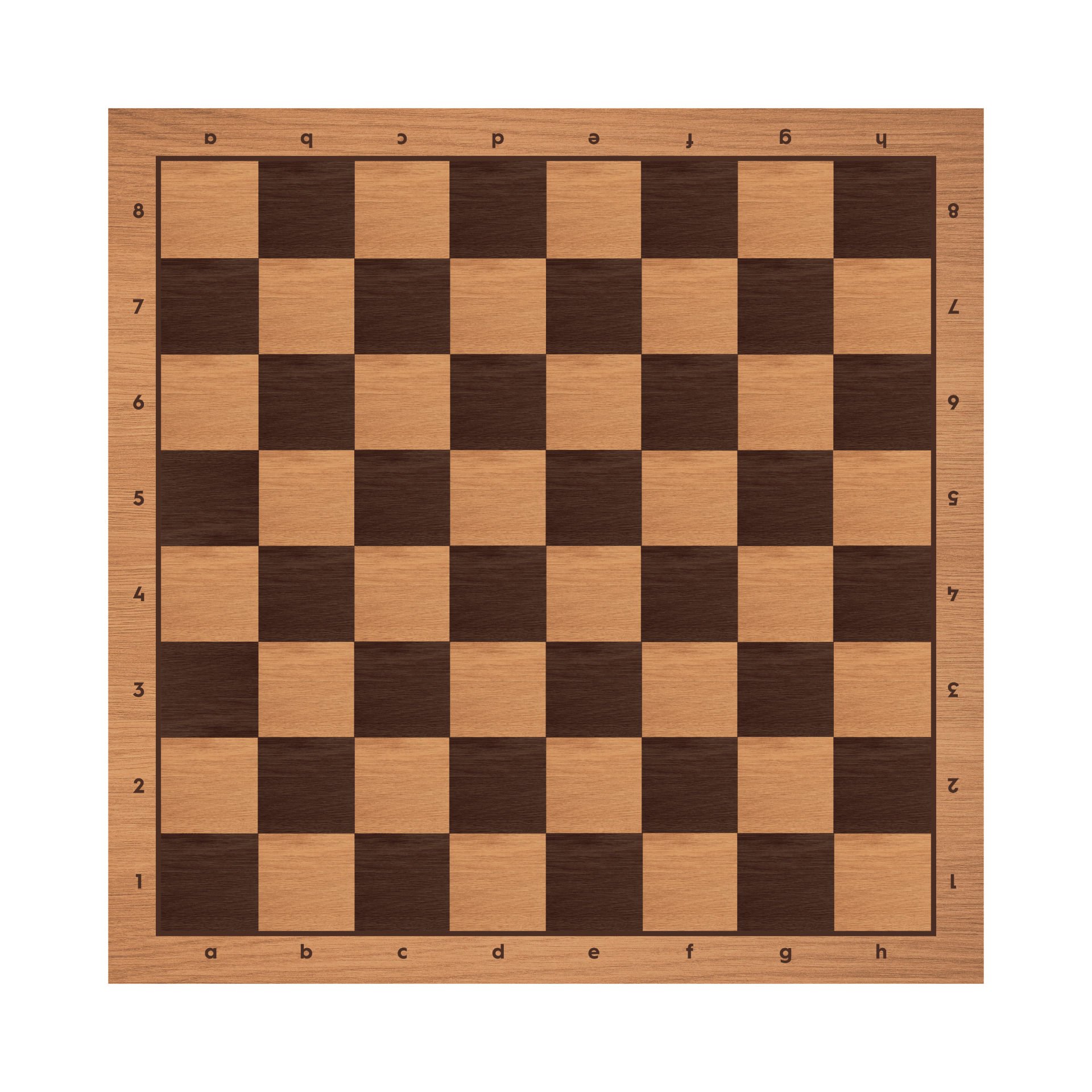 MDF Ahşap Satranç Zemini (40x40cm)