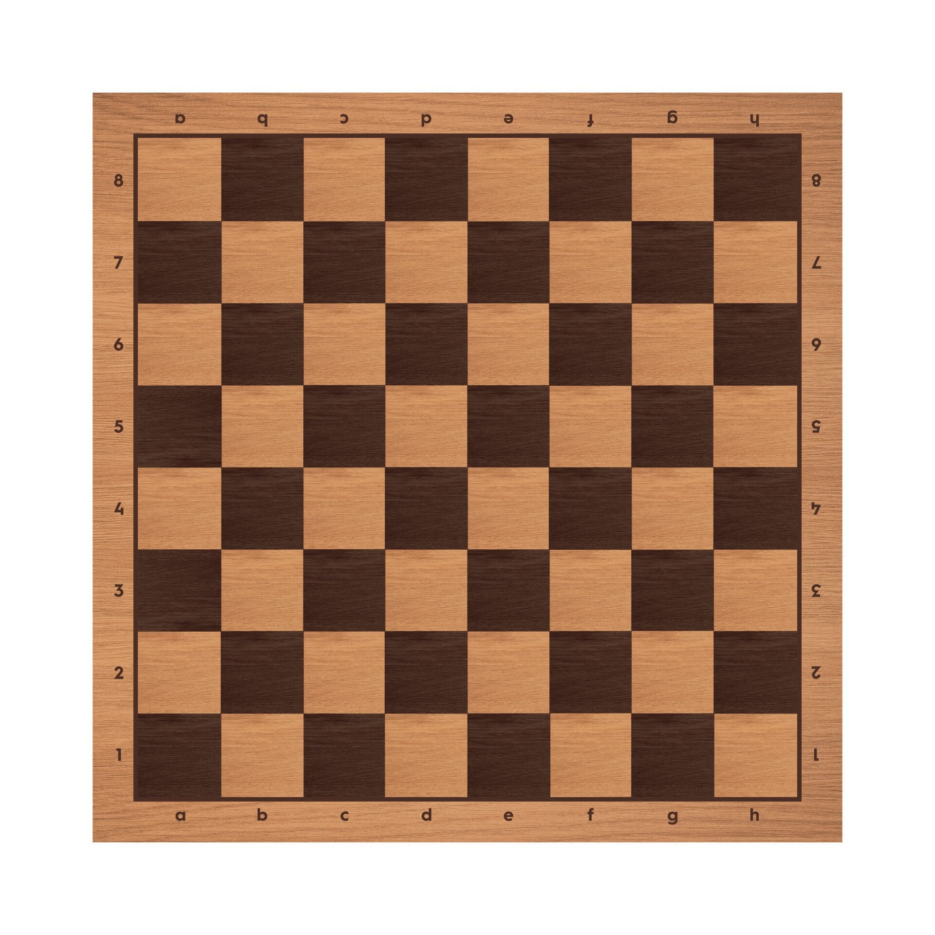 MDF Ahşap Satranç Zemini (Bambu)