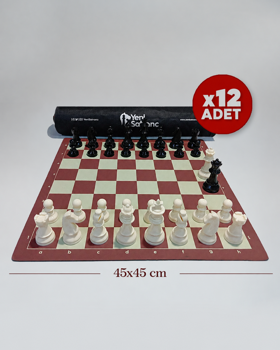 Profesyonel Satranç Takımı (12 ADET)