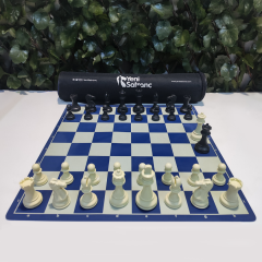 Outlet Satranç Takımı (92mm-Çift Vezirli)