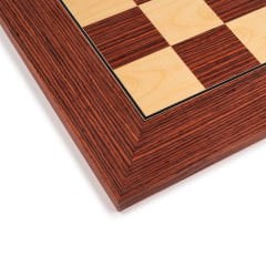 Deluxe Rosewood Chess Board - Deluxe Rosewood Satranç Tahtası (55x55cm)
