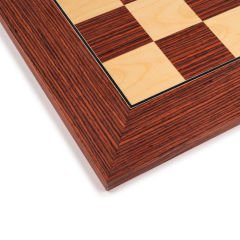Deluxe Rosewood Chess Board - Deluxe Rosewood Satranç Tahtası (55x55cm)
