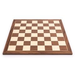 Walnut Standart Chess Board - Walnut Standart Satranç Zemini (50x50cm)