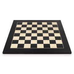Deluxe Black White Chess Board - Deluxe Siyah Beyaz Satranç Zemini (55x55cm)