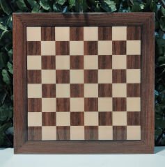 Ahşap Satranç Zemini 44x44cm (Pleksi Kaplamalı-UV Baskı)