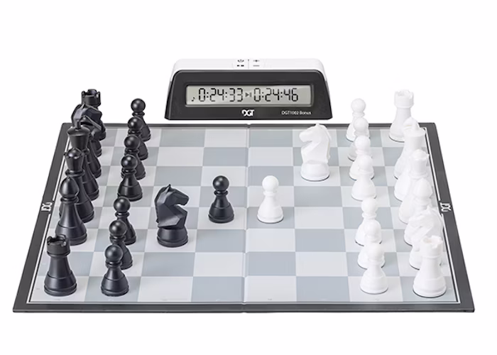 Chess Box with Clock Eğitim Seti