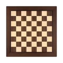 Ceviz Ahşap Satranç Zemini (UV Baskı) - OUTLET
