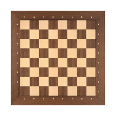 German Staunton 3.75'' - Notasyonlu Ceviz Ahşap Satranç Zemini