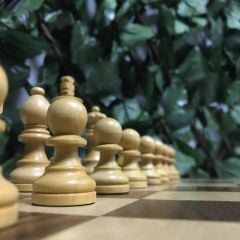 16'' Ahşap Satranç Takımı (40x40cm)