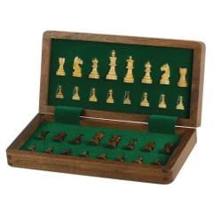 12'' Ahşap Mıknatıslı Satranç Takımı (30,5x30,5cm)