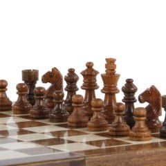 12'' Ahşap Mıknatıslı Satranç Takımı (30,5x30,5cm)