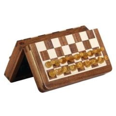 10'' Ahşap Mıknatıslı Satranç Takımı (26x26cm)