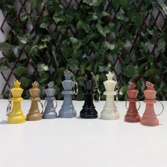 Satranç Taşı Anahtarlık Seti (6 Adet)