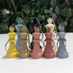 Satranç Taşı Anahtarlık Seti (6 Adet)