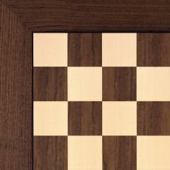 Ceviz Ahşap Satranç Zemini (44x44cm UV Baskı)