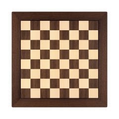 Ceviz Ahşap Satranç Zemini (44x44cm UV Baskı)